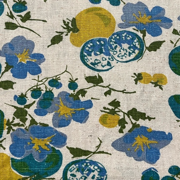 Vintage 70s Jeanette Maternity Floral Boho Top - Picture 5 of 6